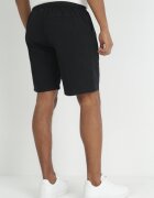  Pantaloni scurți negri cu talie reglabilă și elastic în talie Dolola