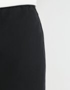  Pantaloni scurți negri cu talie reglabilă și elastic în talie Dolola