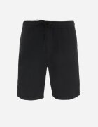  Pantaloni scurți negri cu talie reglabilă și elastic în talie Dolola