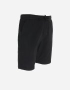  Pantaloni scurți negri cu talie reglabilă și elastic în talie Dolola