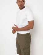  Pantaloni scurți Verde închis din bumbac cu buzunare largi Cargo Diphea