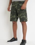  Pantaloni scurți Verde închis Moro cu Buzunare Late Herkett