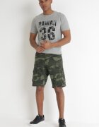  Pantaloni scurți Verde închis Moro cu Buzunare Late Herkett