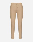  Pantaloni Skinny Bej închis Modelatori din imitație de piele Natividade