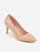  Pantofi Bej cu toc stiletto Dimea