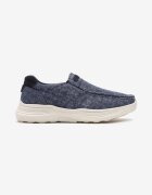  Pantofi bleumarin slip-on cu talpă groasă Hevica