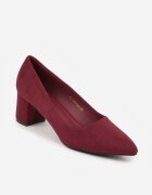  Pantofi cu toc Bordo
