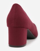  Pantofi cu toc Bordo