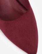  Pantofi cu toc Bordo