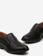  Pantofi josi Negri Slip-on Eleganți pentru Costum Aserame