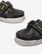  Pantofi negri Mocasini cu Scai Ednia