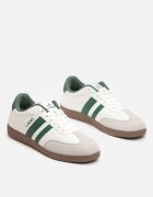  Pantofi sport adidași Alb și Verde cu inserții decorative Cesiyana