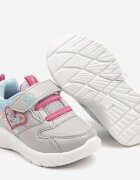  Pantofi Sport Adidași Gri-Albastru cu Inimă și Inscripția Aralineis
