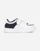  Pantofi Sport Alb-Bleumarin cu Branț din Piele și Scai Nelea