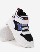  Pantofi sport Alb cu negru