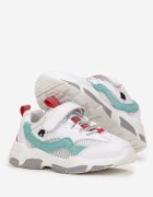  Pantofi Sport Alb-Verde Evitra