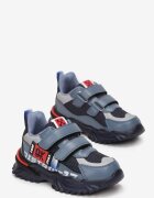  Pantofi Sport Albastri cu Branț din Piele Naturală Immo