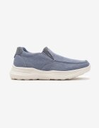  Pantofi Sport Albaștri Slip On din Material Denim Moallin