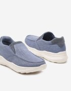  Pantofi Sport Albaștri Slip On din Material Denim Moallin