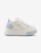  Pantofi Sport Albaștri Sneakers cu Velcro și Platformă Landuela