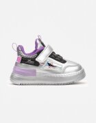  Pantofi Sport Argintii-Violet pe Talpă Groasă cu Închidere cu Scai Fiolita