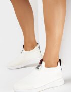  Pantofi Sport Bej Tip slip-on cu față moale și inserție decorativă pe talpă Elvari