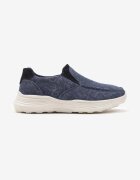  Pantofi Sport Bleumarin Slip-on cu parte superioară din denim Moasse