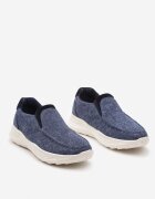  Pantofi Sport Bleumarin Slip-on cu parte superioară din denim Moasse