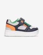  Pantofi sport Bleumarin-verzi până la gleznă cu velcro Baucis