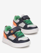 Pantofi sport Bleumarin-verzi până la gleznă cu velcro Baucis