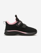  Pantofi Sport Clasici Negru-Roz cu scai Trigla