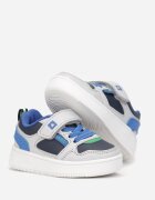  Pantofi sport de gleznă Gri-Albastru cu scai Baucis