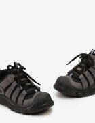  Pantofi sport Negre cu scai cu vârful protejat cu decupaje și plasă Carinda