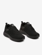  Pantofi Sport Negre Plate Clasice cu Șireturi Clarilla