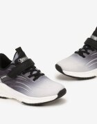  Pantofi Sport Negri cu guler redus cu Velcro și șireturi Lizreia