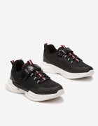  Pantofi Sport Negri cu Sclipici cu Închidere cu Velcro Nisael