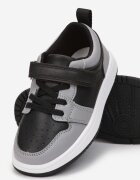  Pantofi Sport Negru-Gri cu Branț din Piele și Scai Agapita