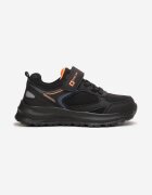  Pantofi Sport Negru-Portocaliu cu Scai Briel