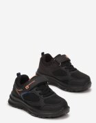  Pantofi Sport Negru-Portocaliu cu Scai Briel
