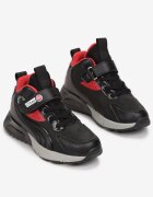  Pantofi sport Negru-Roșii cu scai Ciara