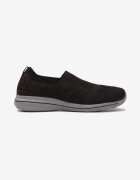  Pantofi sport Negru-Roșii fără șireturi cu parte superioară elastică cu model melanj Andicra