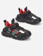  Pantofi Sport Negru-Roșii Hyrynome