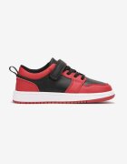  Pantofi sport Negru-Roșu Plati Cu scai și șireturi Haelia