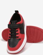  Pantofi sport Negru-Roșu Plati Cu scai și șireturi Haelia