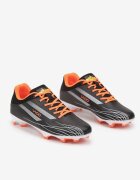  Pantofi Sport Plate Negri-Portocalii Crampoane cu Curele Lannes
