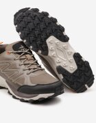  Pantofi Sport Plati Maro Deschis cu Talpă în Relief Evida