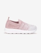  Pantofi sport Roz slip-on cu perforații Kayliee