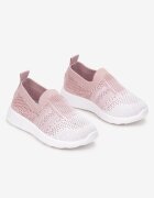  Pantofi sport Roz slip-on cu perforații Kayliee
