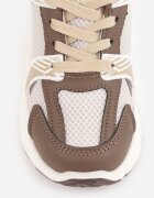  Pantofi sport sneakers cu model geometric și în relief Oliteia Maro