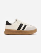  Pantofi sport sneakers în stil retro cu vârf larg Shaima Bej
